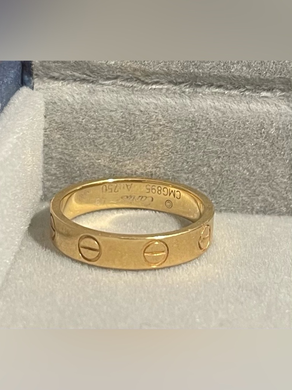 Cartier LOVE Classic Ring in 18K Yellow Gold